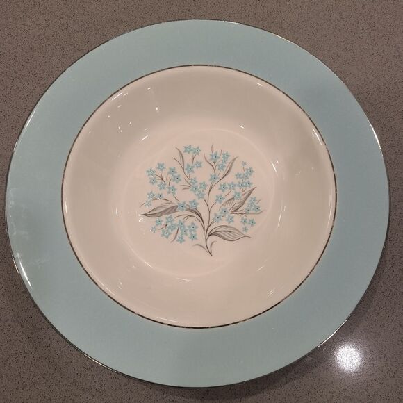 Sevron blue lace soup bowl - Picture 1 of 3